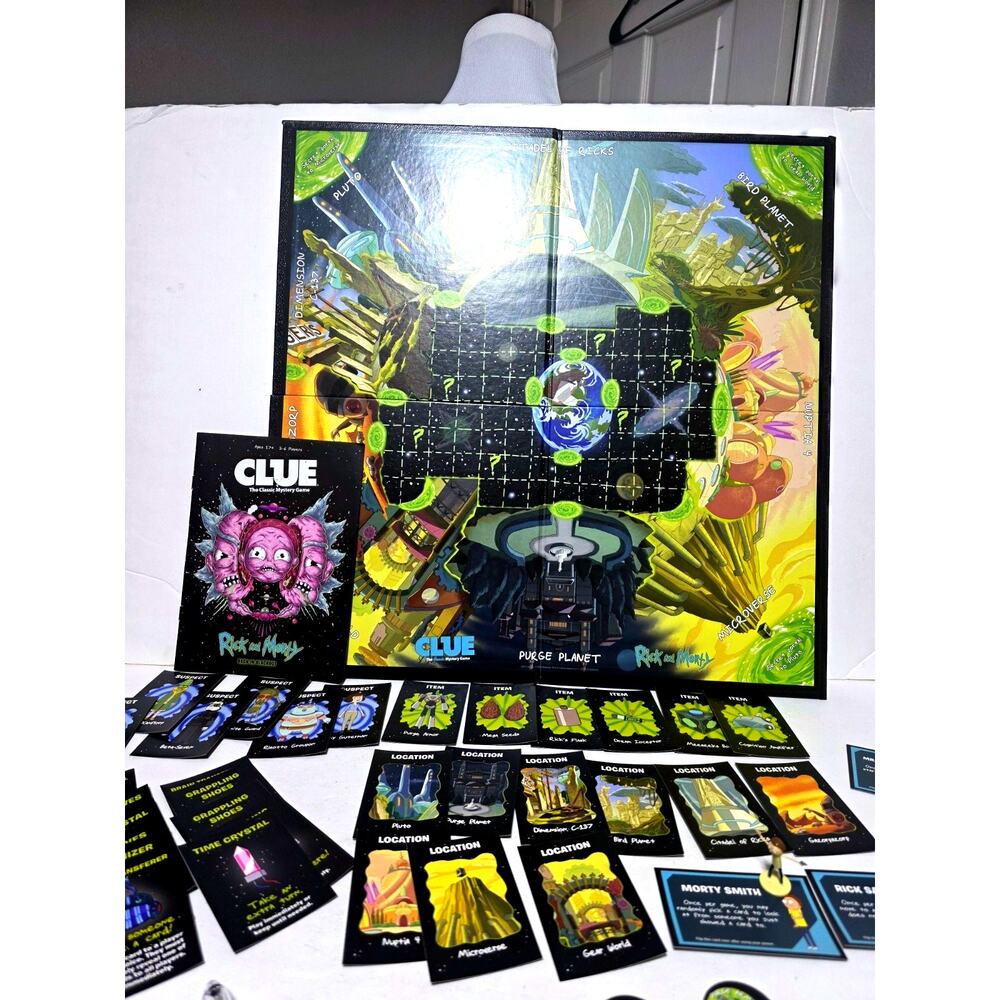 Clue Rick and Morty Back In Blackout Spare Parts